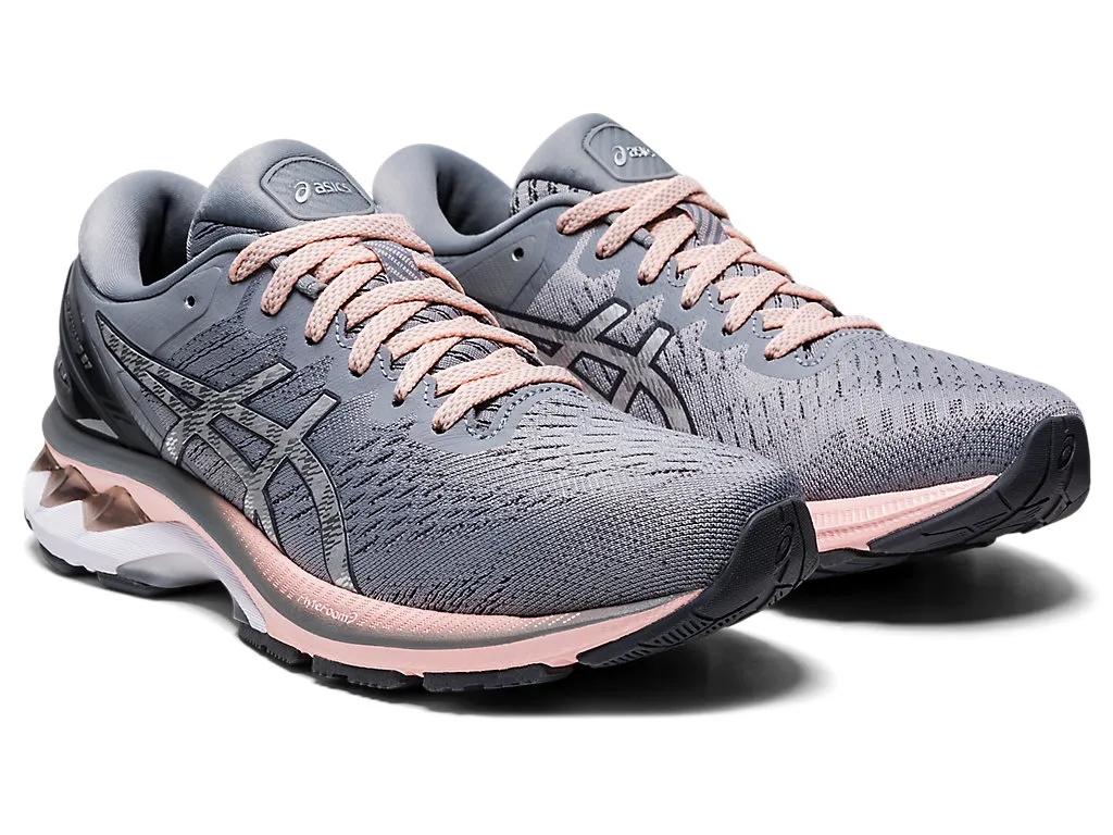 Asics Women's Gel-Kayano 27 Wide (D) Sheet Rock/Pure Silver
