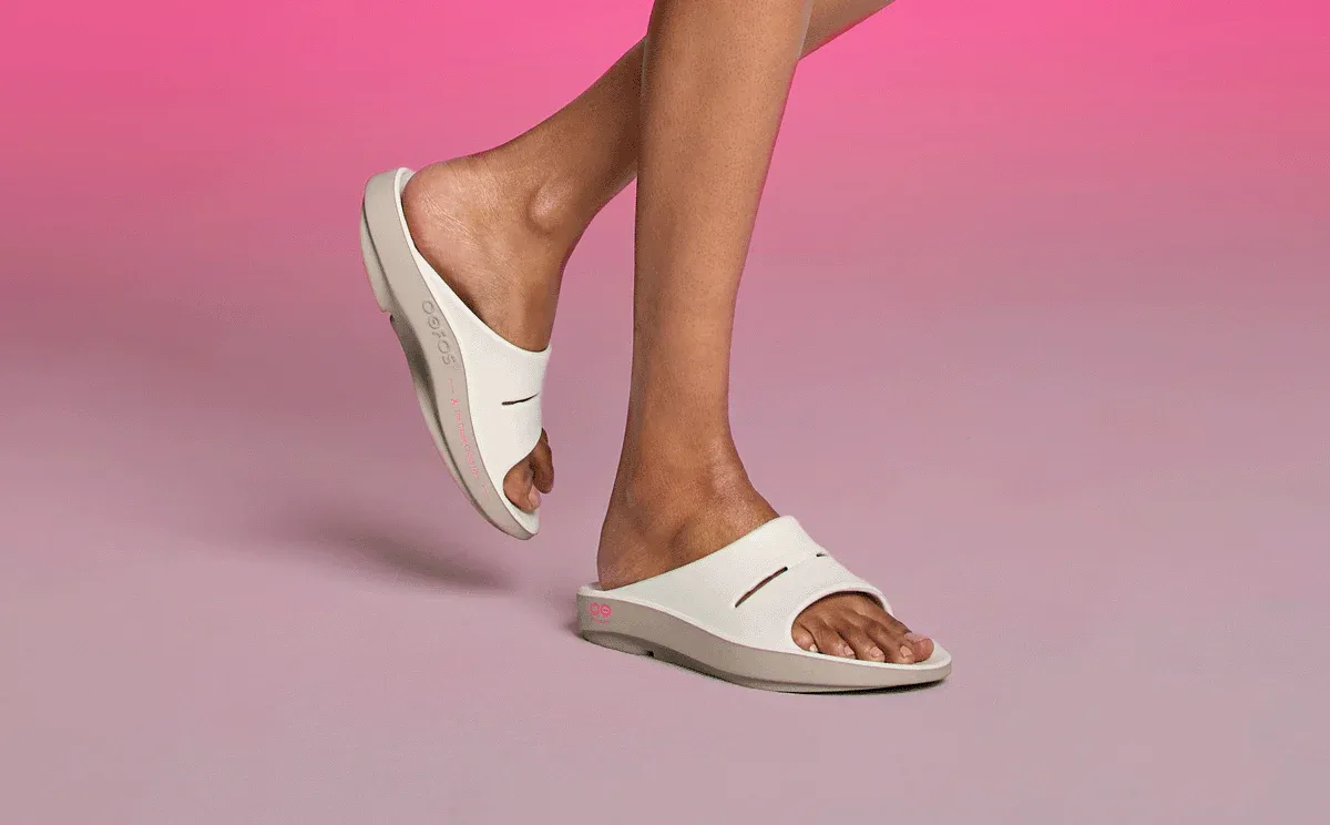 Oofos Unisex LIMITED EDITION 2025 OOAHH FUSED - PROJECT PINK 