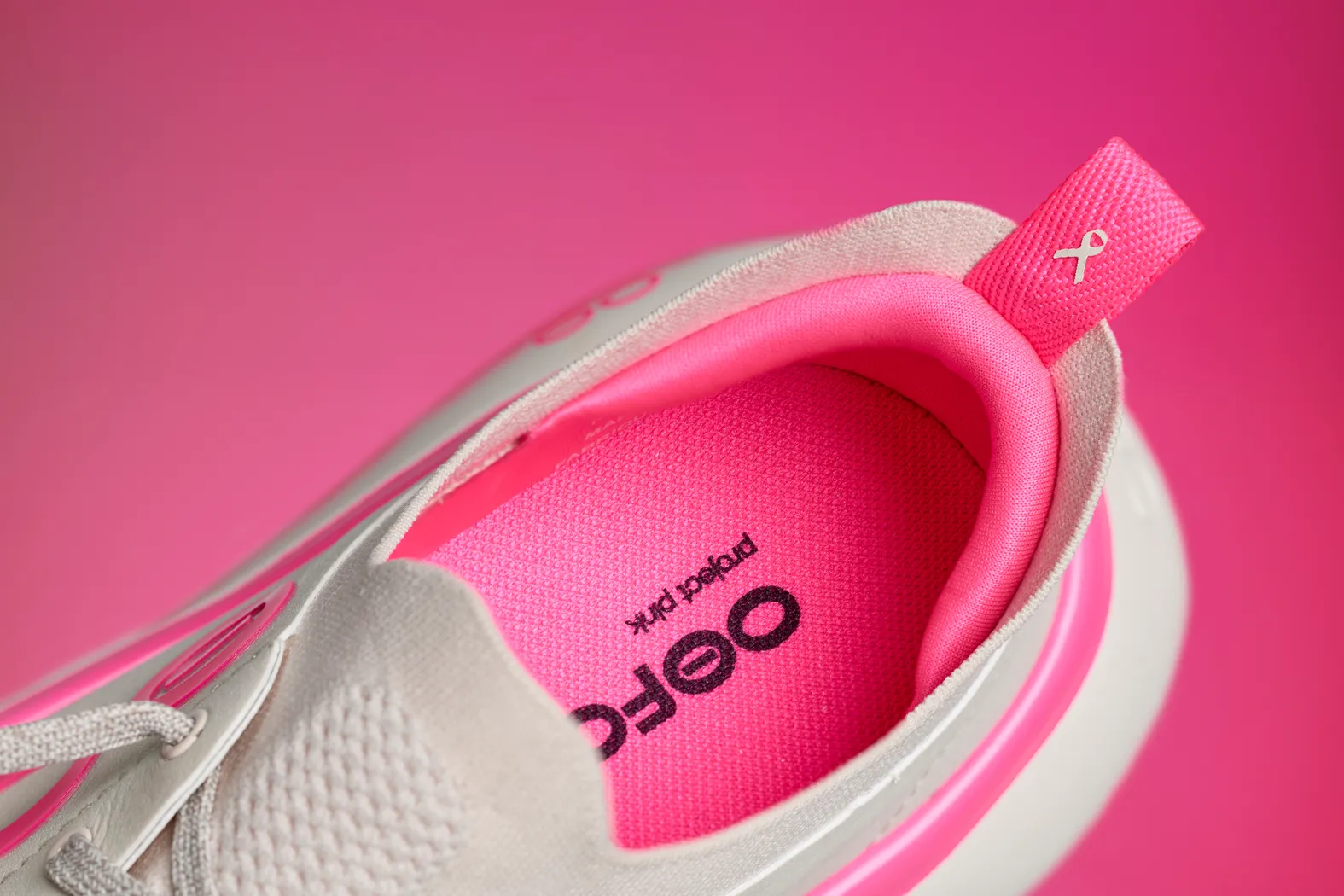 Oofos Women's Limited Edition 2025 OOmy Stride - Project Pink