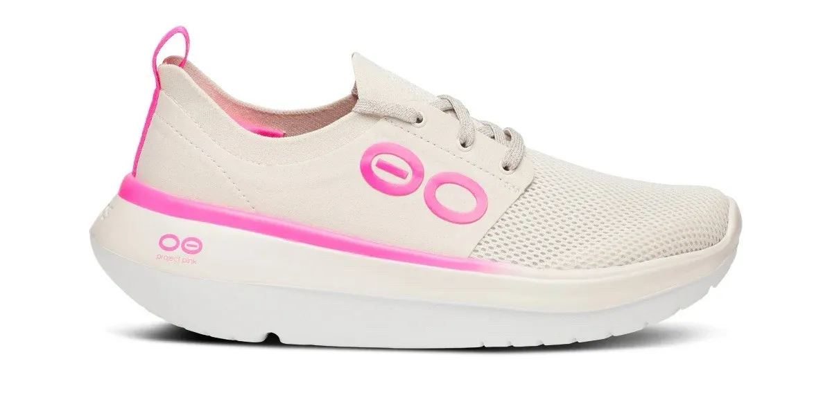 Oofos Women's Limited Edition 2025 OOmy Stride - Project Pink