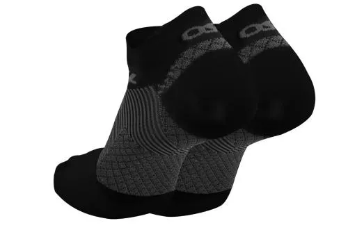 OS1ST FS4 Plantar Fascitis- No Show sock Black