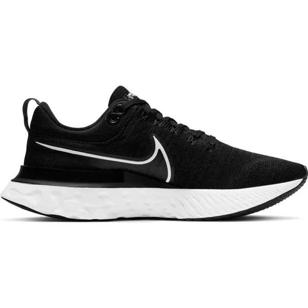 Nike MEN'S REACT INFINITY RUN FK 2 002 BLACK/WHITEIRON GREY