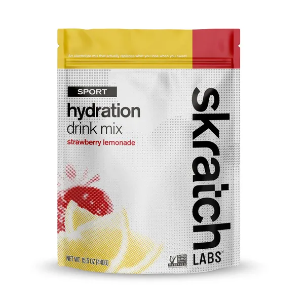 Skratch Labs Sport Hydration Drink Mix Strawberry Lemonade 20 Strawberry Lemonade