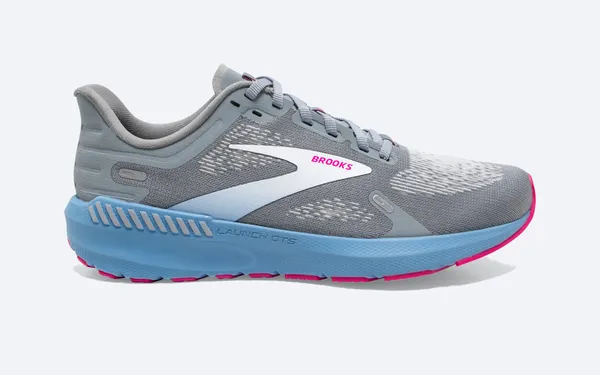 Brooks Women's Launch GTS 9 016 Grey/Blue/Pink
