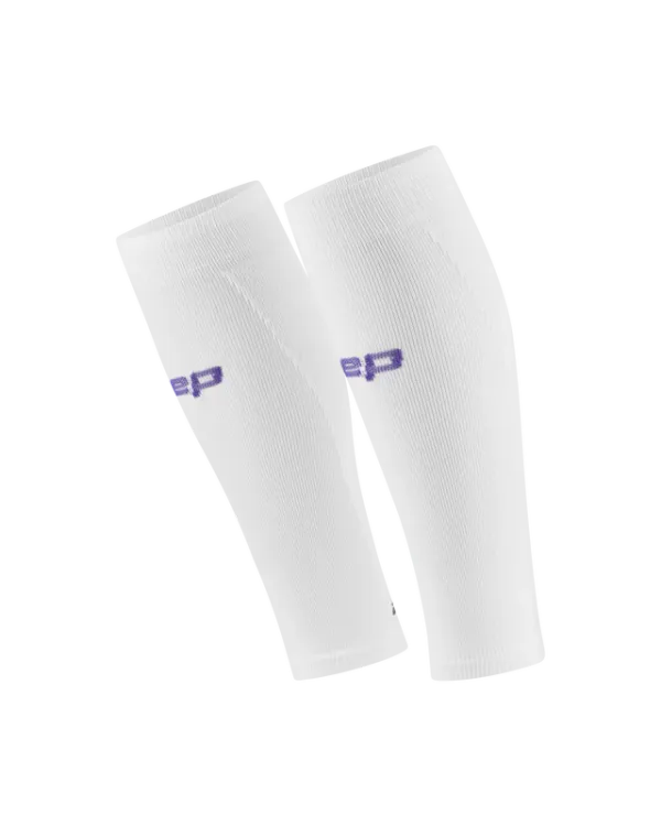 CEP Women's CORE RUN ULTRALIGHT CALF COMPRESSION SLEEVES White