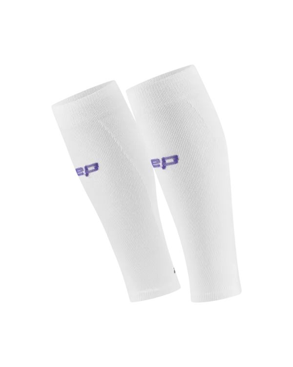 CEP Men's Ultralight Compression Calf Sleeves White
