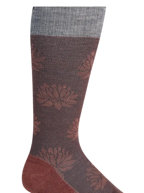 SockWell Women's Lotus Lift | Firm Graduated Compression Socks Pink Clay
