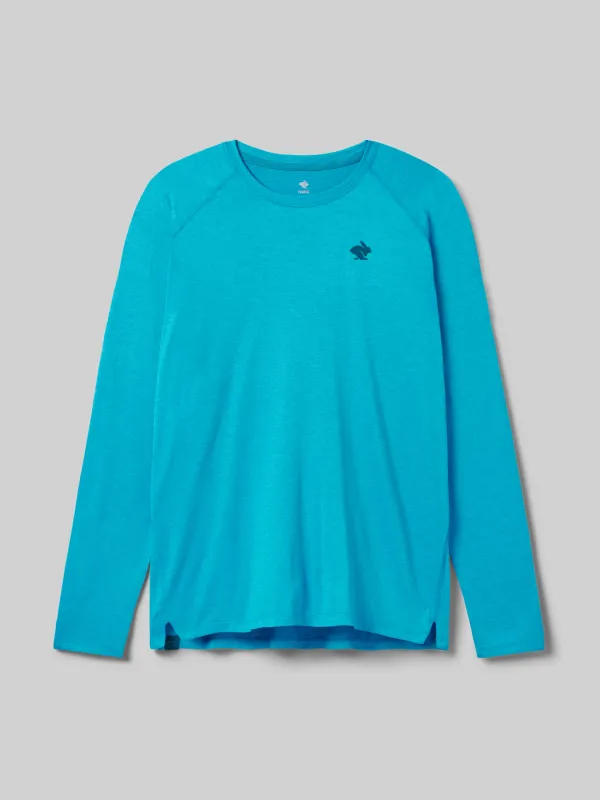 Rabbit Apparel EZ TEE LS ATOMIC BLUE