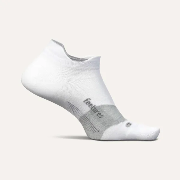 FEETURES Feetures Elite Ultra Light No-Show Socks White