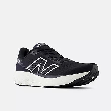 New Balance Women's W880v14 K Black/SeaSalt/SilverMetallic