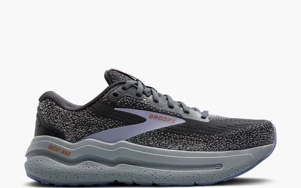 BROOKS W. GHOST MAX 2 WIDE EBONY/SWEET LAVENDER/ALLOY