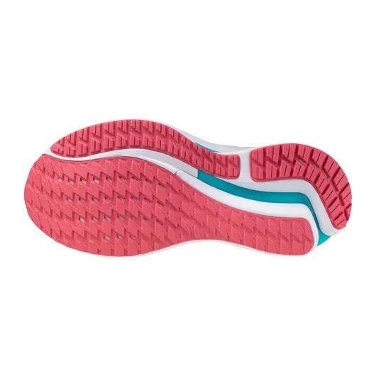 Mizuno Women's WAVE INSPIRE 21 8Z00 VintageIndigoWhite