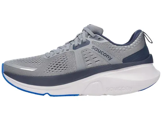 Saucony Guide 18 Shoes Mens 11 Gray Navy Running Stability Cushioned S20998-161 Saucony Guide 18 S20998-161 Athletic Sneaker Men main image 4