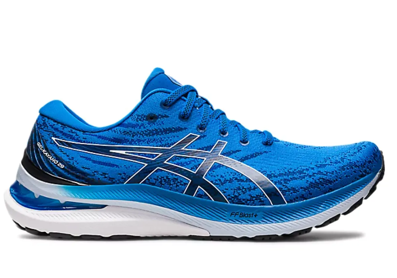 asics スニーカー ホワイト/ブルー Asics Men's GEL-KAYANO 29 400 ElectricBlue/White