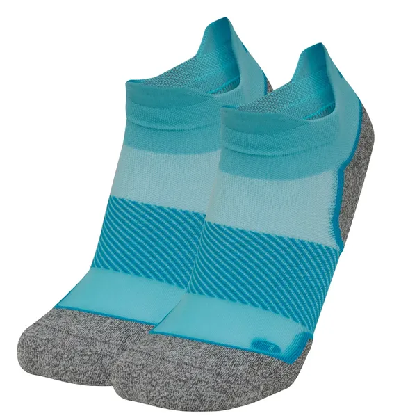 OS1st Active Comfort No Show Socks Aqua