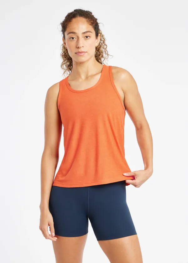 Oiselle Women's Light Lux Boxy Tank Sunburst