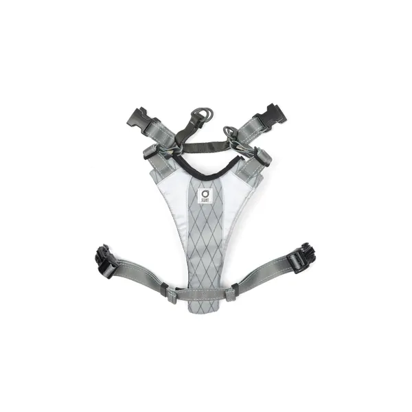 Stunt Puppy Go Dog Glo Harness Silver