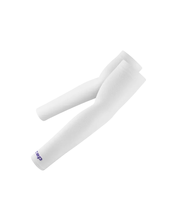 CEP Compression UL Arm Sleeve White