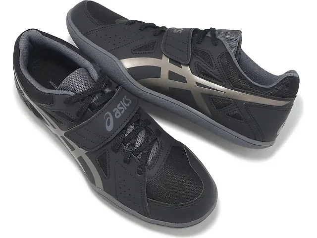 Asics Hyper Throw 3 Track Field Mens 12 Black Gray Shot Put Discus 1091A035 HYPER THROW 3 | Men | Black/Gunmetal | Track & Field | ASICS  main image 4