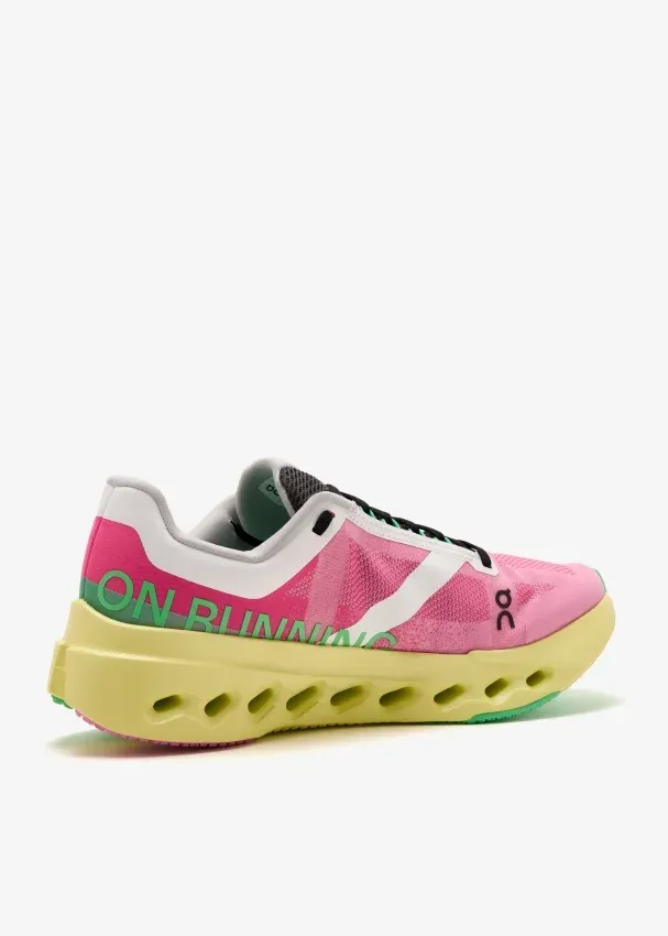 ON RUNNING Women's Cloudsurfer Next PINK/LIMELIGHT