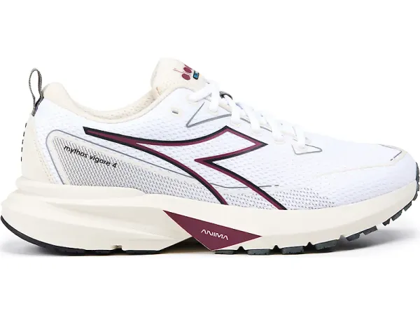 DIADORA Men's Mythos Vigore 4 WHITE / TURTLEDOVE