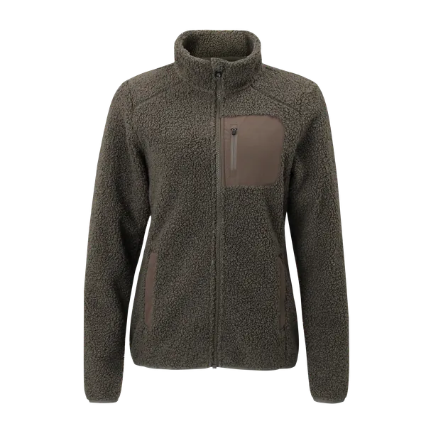 The RAC Collective W Sherpa Jacket Smokey Olive