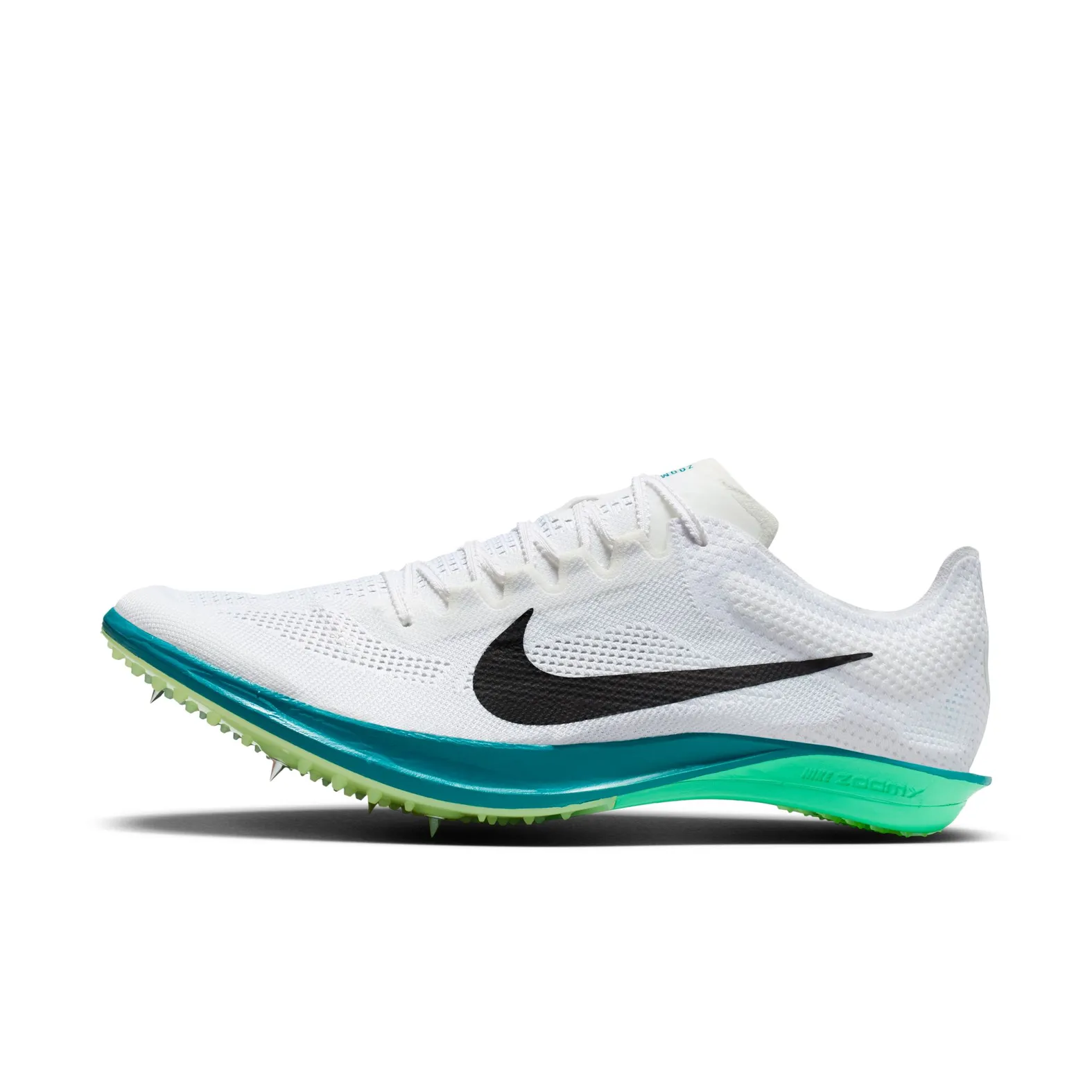 Nike Unisex Zoomx Dragonfly 2 White/Black-Bright Spruce