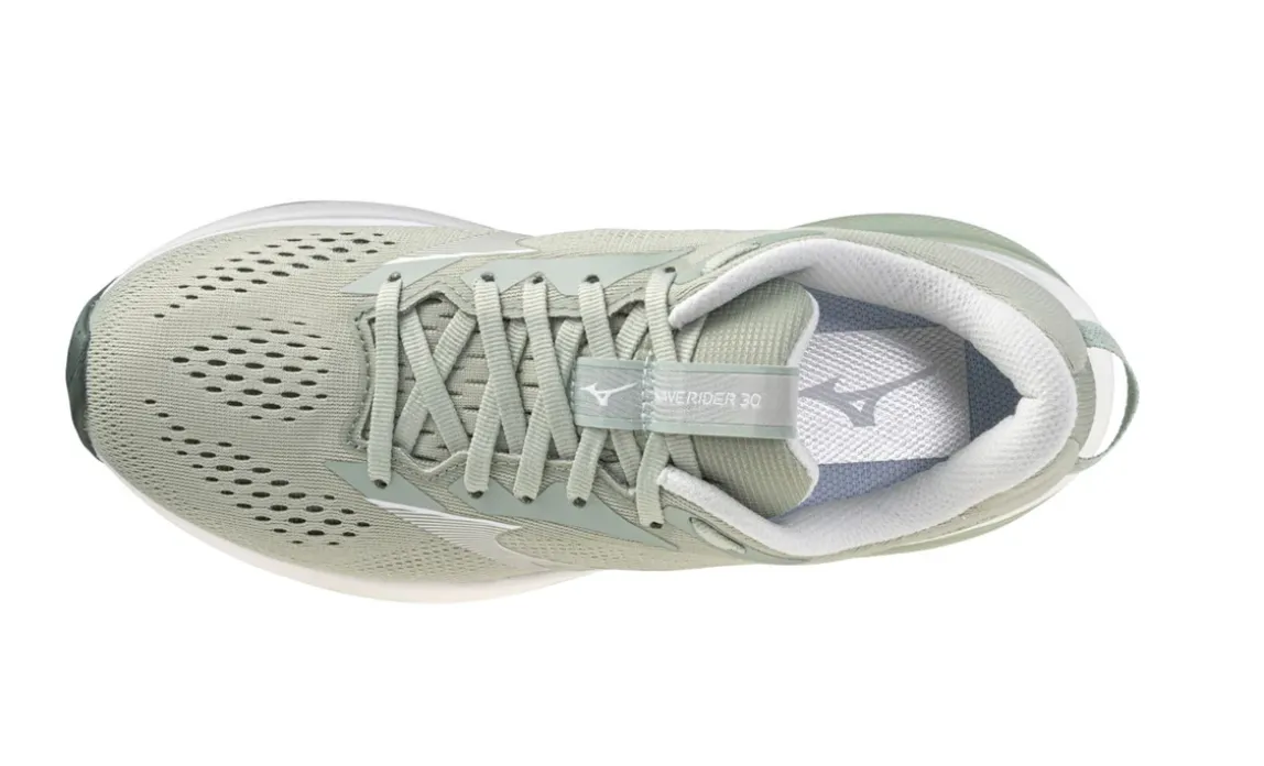 Mizuno Women's Wave Rider 30 Balsam Green/Mentholaed