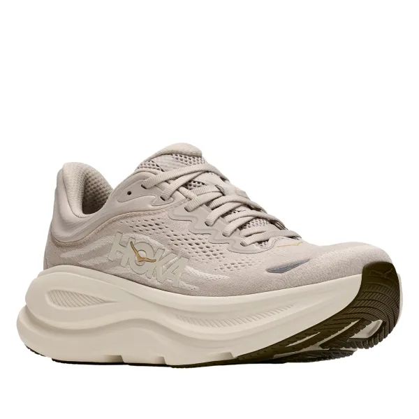 Hoka Women's Bondi 9 River Rock Grey/Alabaster