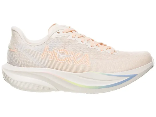 Hoka Women's Mach 7 Oat Milk/Alabaster