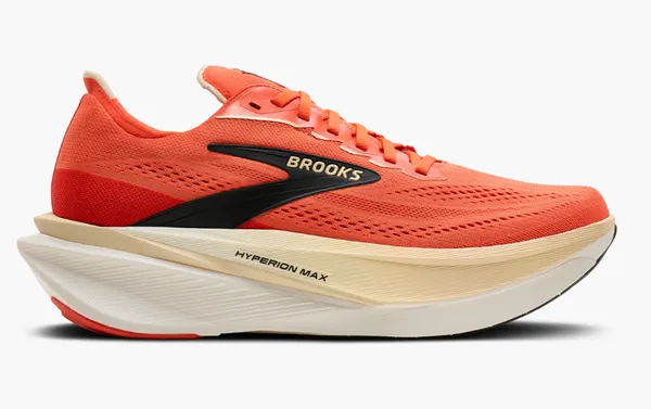BROOKS M HYPERION MAX 4 TIGERLILY/WOOD ASH/BLACK