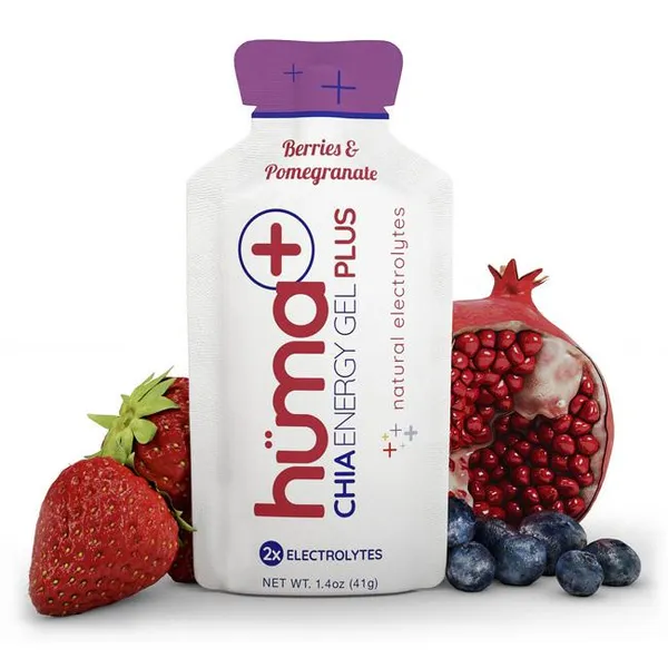 Huma Chia Energy Huma Berries & Pomegranate Energy Gel Berries/Pomegranate