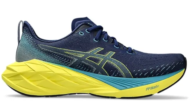 asics NOVABLAST 4 ノバブラスト4 ブルー グリーン 24cm ASICS Men's NovaBlast 4 Blue Expanse/Blue Teal