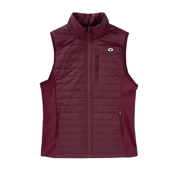 The RAC Collective Women's Down Vest WINDSOR WINE