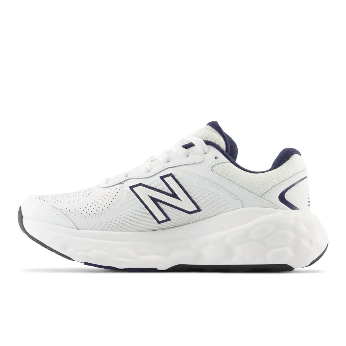 New Balance Fresh Foam X 840F White Team Navy Men\'s Running Shoes MW840FW1 New Balance Fresh Foam X 840f White / Team Navy - Jun 2024  main image 3