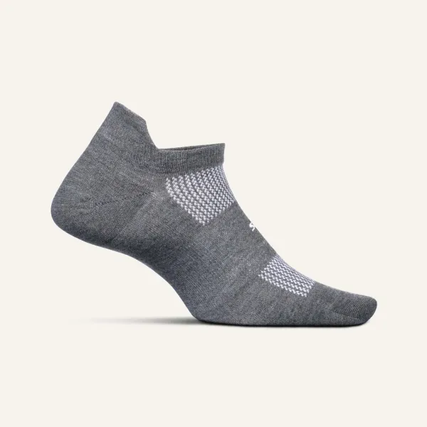 Feetures Feetures High Performance Ultra Light Tab Heather Gray