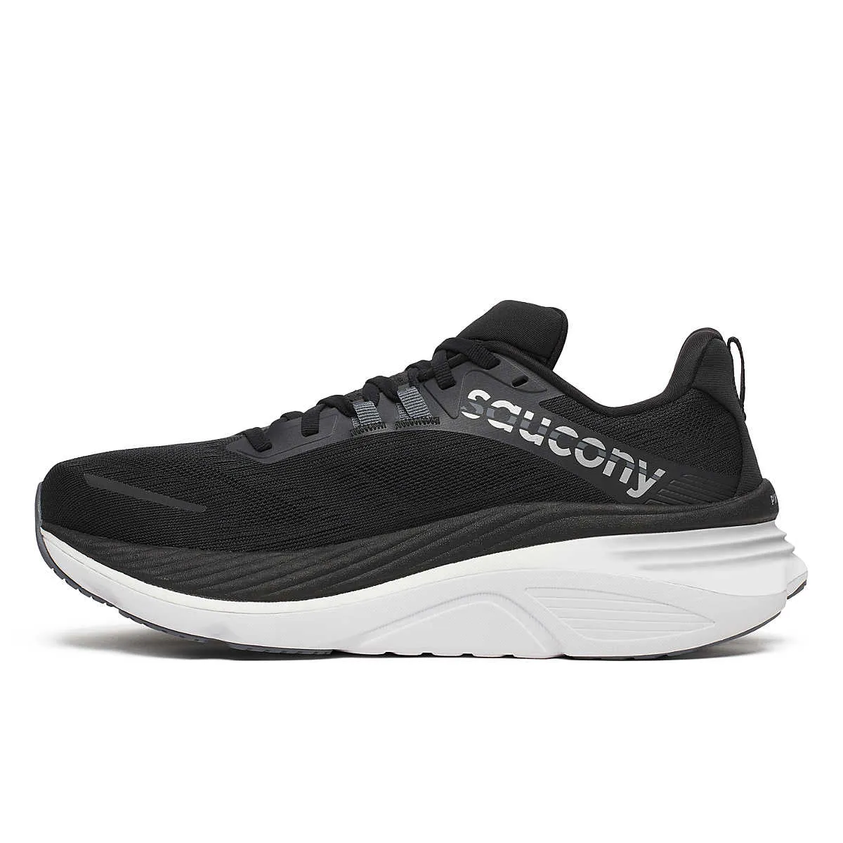 Saucony Hurricane 24 Mens Running Shoes Black White S20934-100 Size 13 Wide Saucony Hurricane 24 - Men main image 2