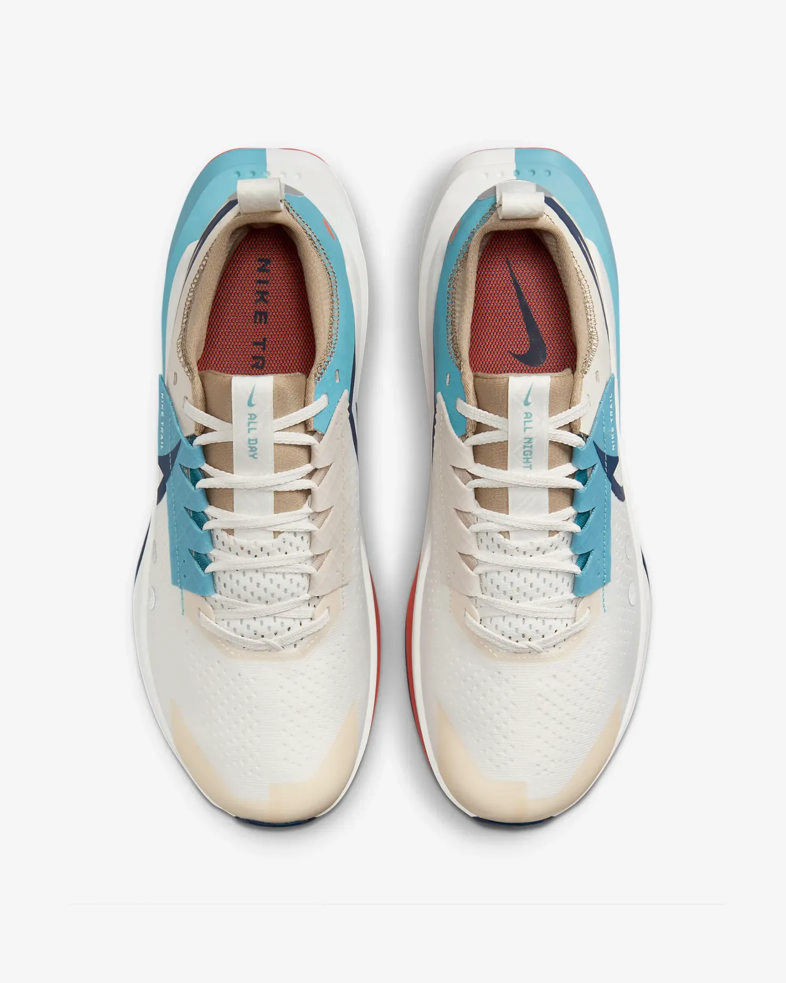 Men's Nike Zegama Trail 2 - Phantom/Khaki/Denim Turquoise/Midnight