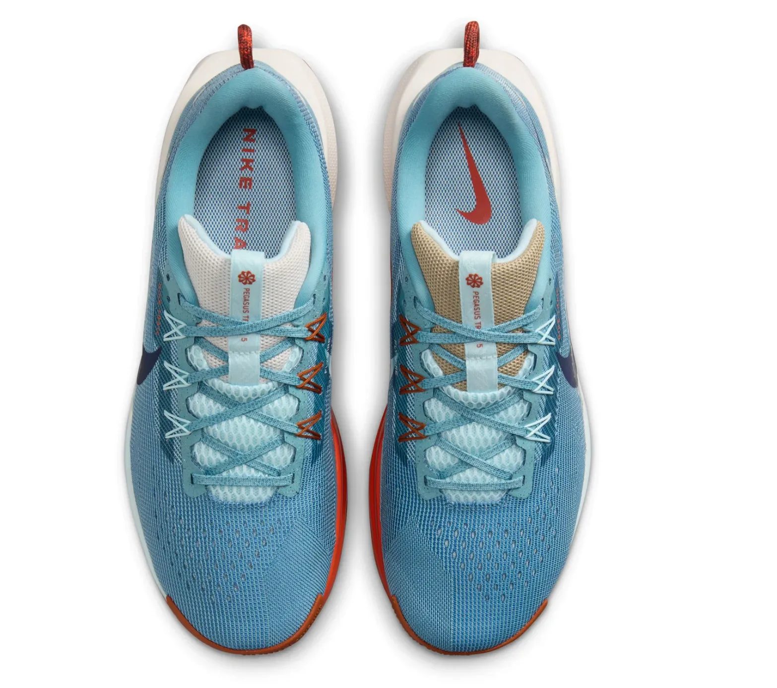 Nike Men's ReactX Pegasus Trail 5 402 Denim Turq/Midnight Navy