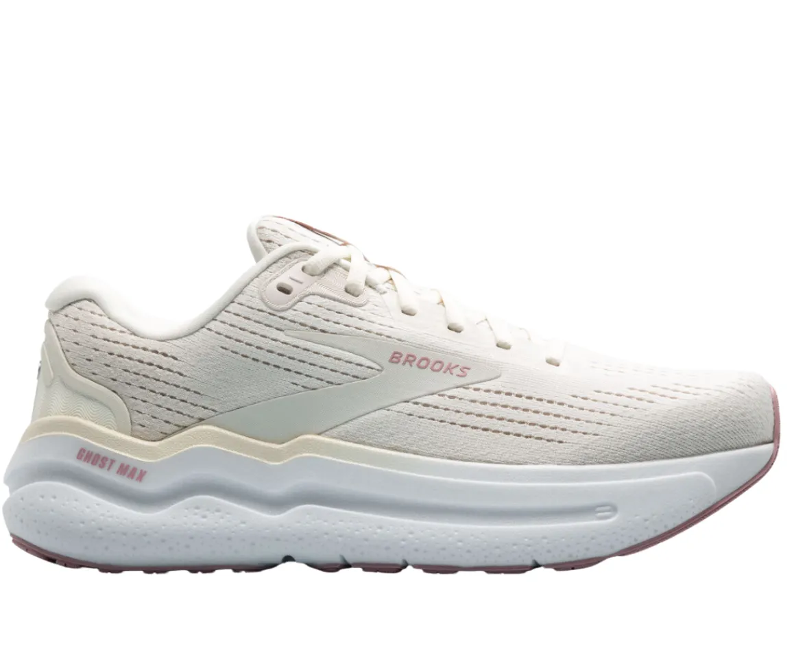 Brooks Women's Ghost Max 2 Coconut Milk/Gray/Zephyr