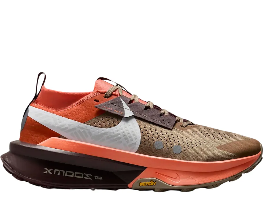 Men's Nike Zegama 2 - Khaki/Hyper Crimson/Burgundy Crush/White