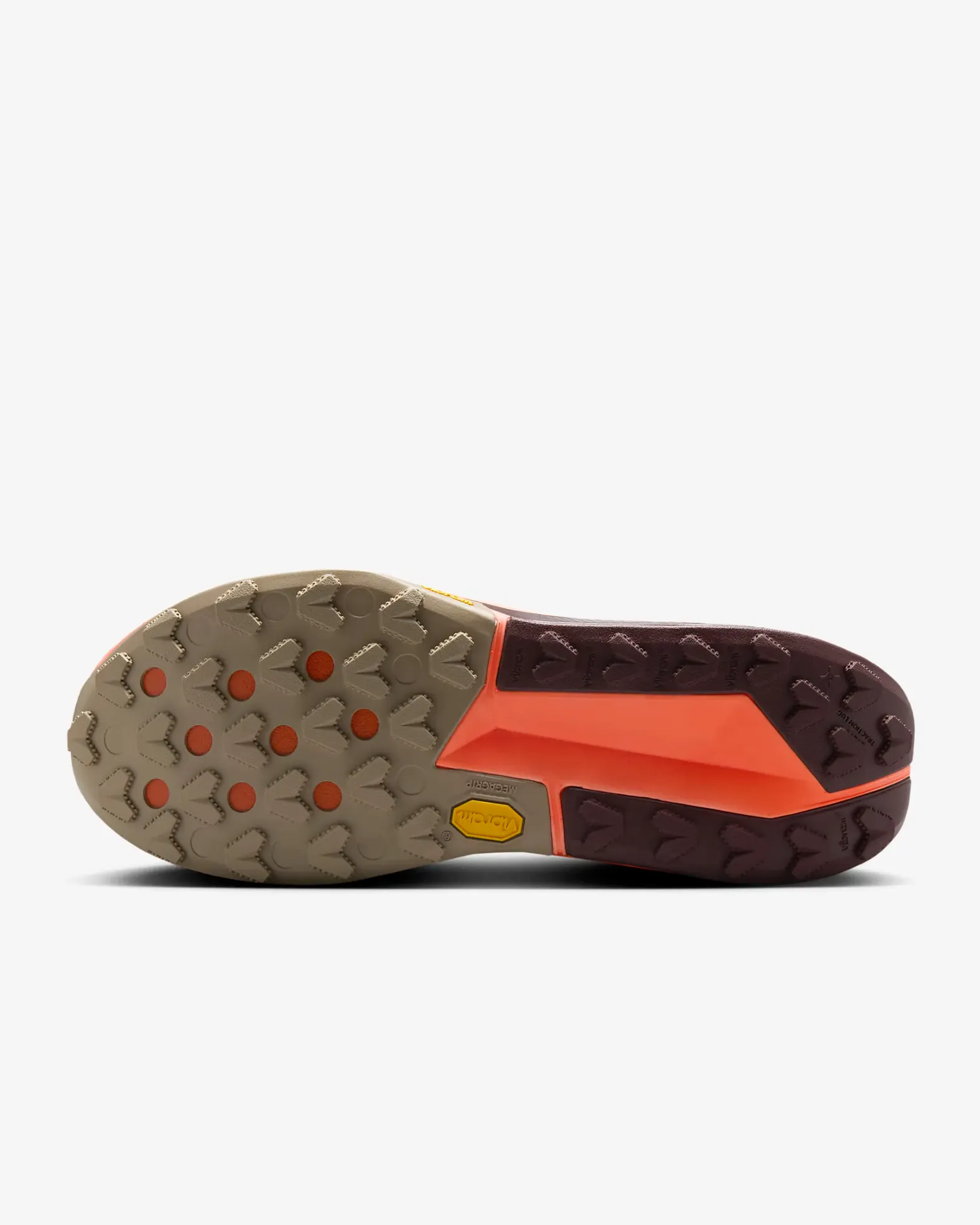 Men's Nike Zegama 2 - Khaki/Hyper Crimson/Burgundy Crush/White