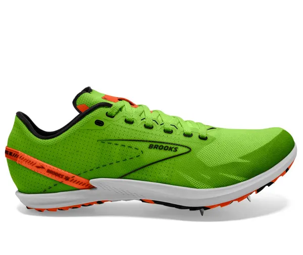 Brooks Unisex Draft XC Green Gecko/Red