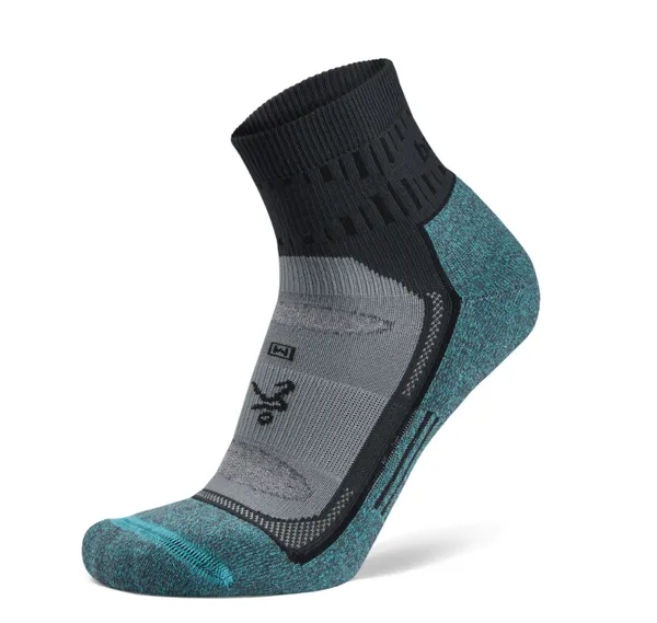 Balega Blister Resist Quarter Grey/Blue