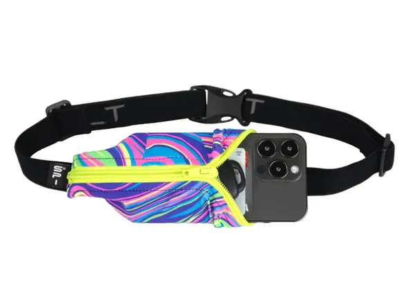 SPIBELT SPIbelt Running Belt Twister | Lime Zipper