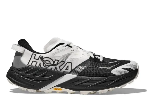 HOKA W SPEEDGOAT 7 BLACK/WHITE
