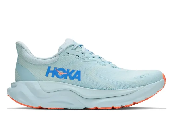 Hoka Women's Arahi 8 Glimmering Blue/Neon Cantaloupe