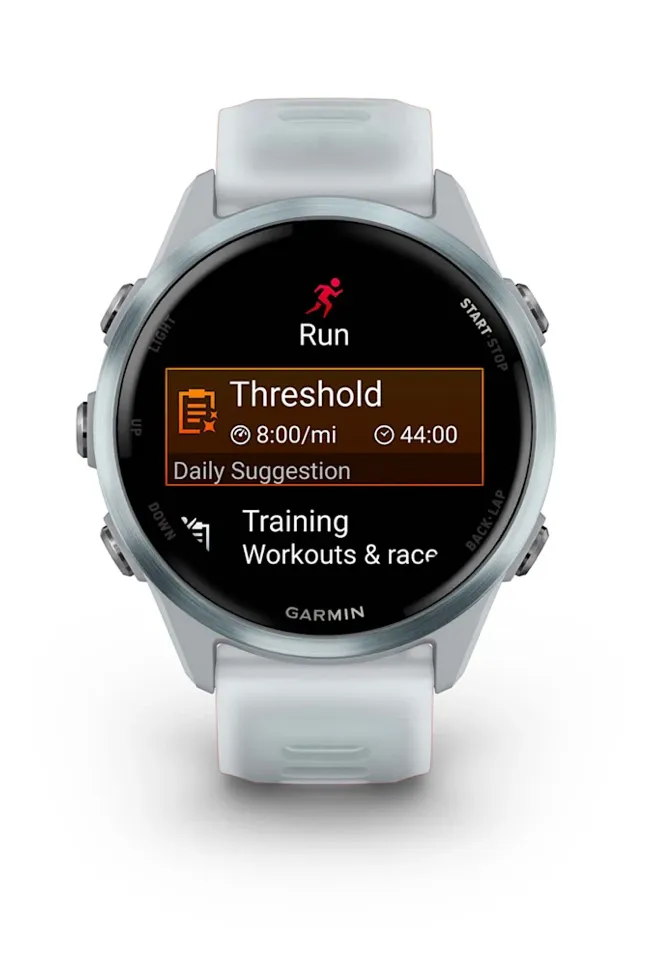 Garmin Forerunner 570 (42mm watch face) Whitestone/Cloud Blue