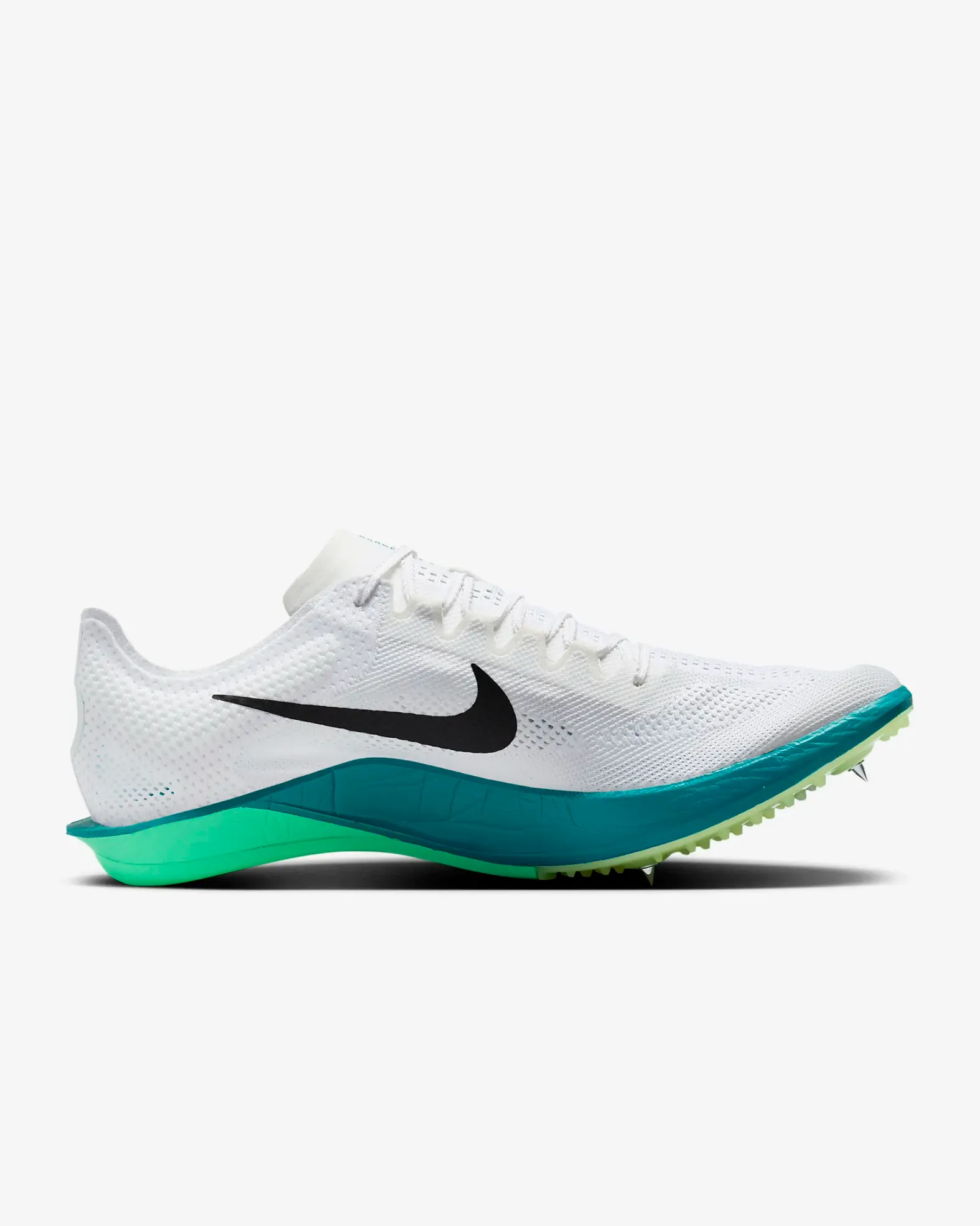 Nike Men's ZoomX Dragonfly 2 White/Black/Bright Spruce/Electric Algae