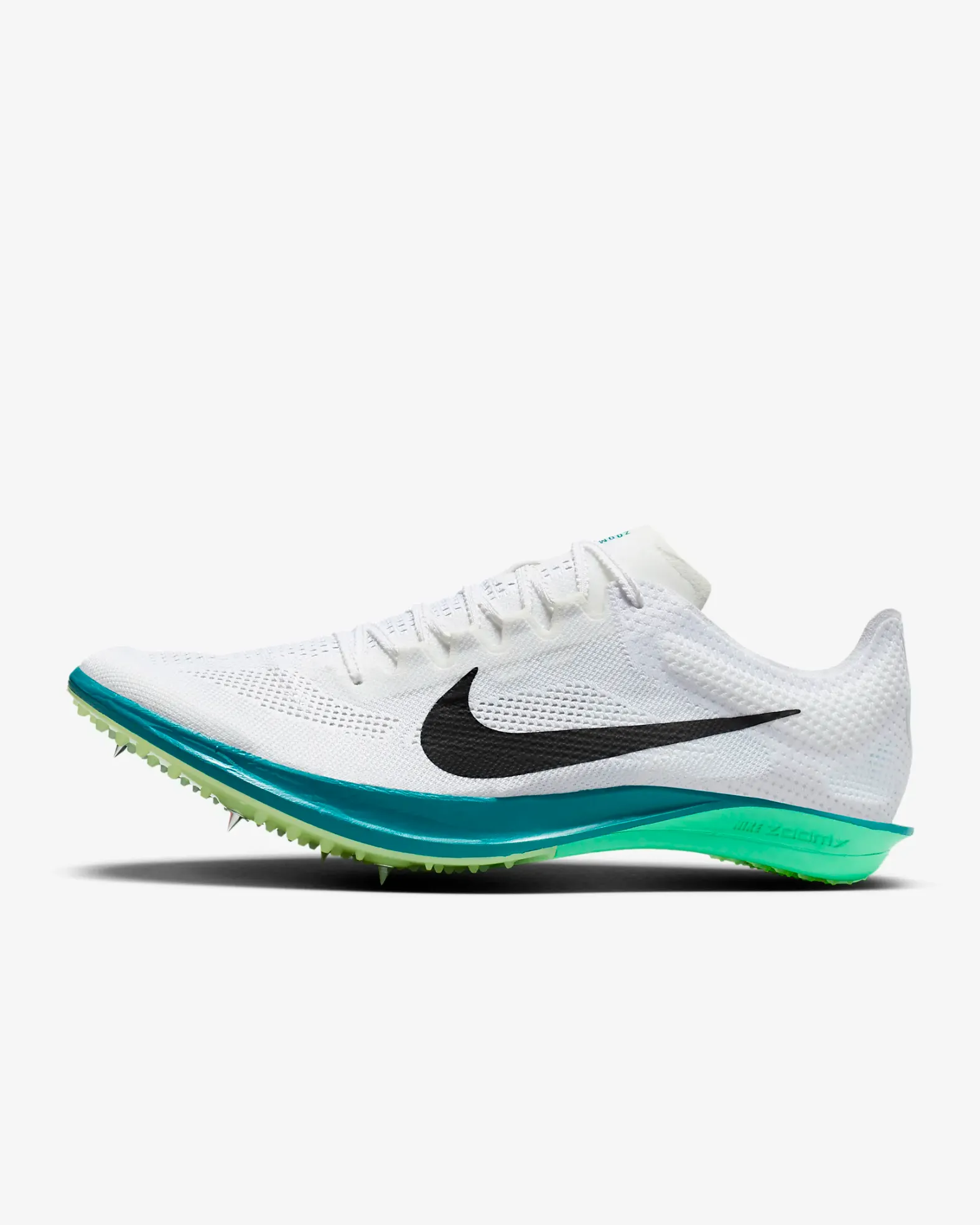 Nike Men's ZoomX Dragonfly 2 White/Black/Bright Spruce/Electric Algae